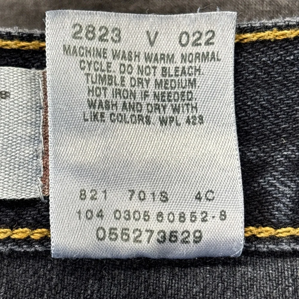 Vintage Levis 527 Jeans Mens 36x32 Low Bootcut Dark Wash Western Denim Y2K
